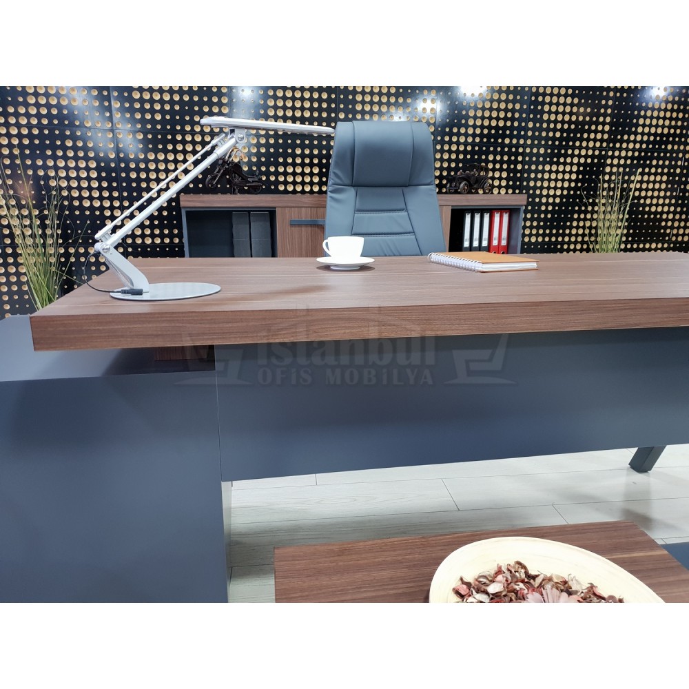 Cómoda Junta Ejecutiva Canberra Nuez Antracita