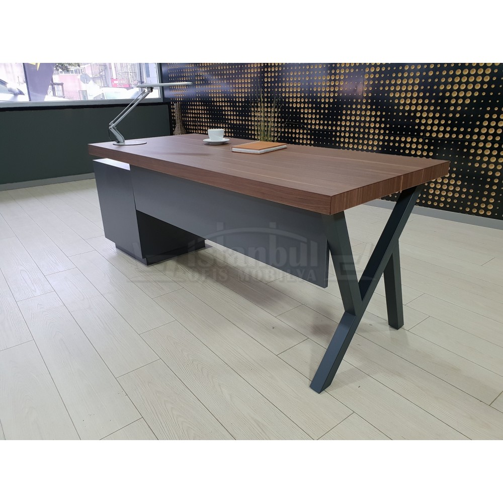 Cómoda Junta Ejecutiva Canberra Nuez Antracita