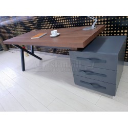 Cómoda Junta Ejecutiva Canberra Nuez Antracita