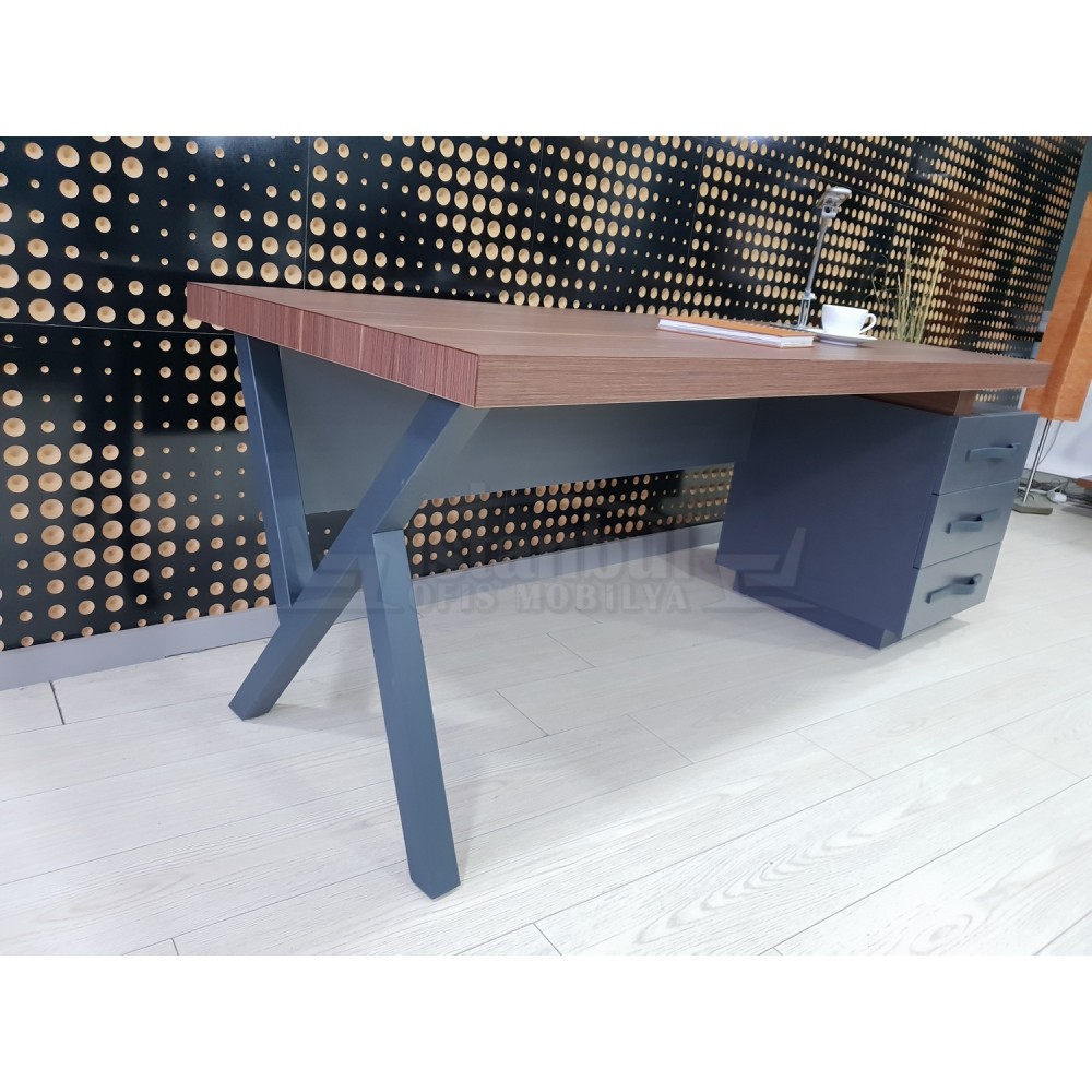 Cómoda Junta Ejecutiva Canberra Nuez Antracita