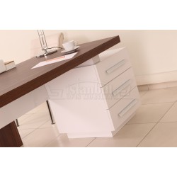 Conseil D'Administration Canberra Commode En Noyer Blanc