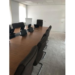 Réunion De La Table En Bois Pays-Bas