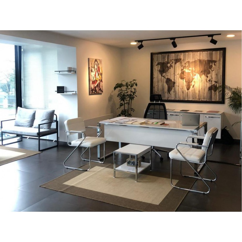Bureau D'Apple Istanbul Bureau Bureau Exécutif Hg. Blanc