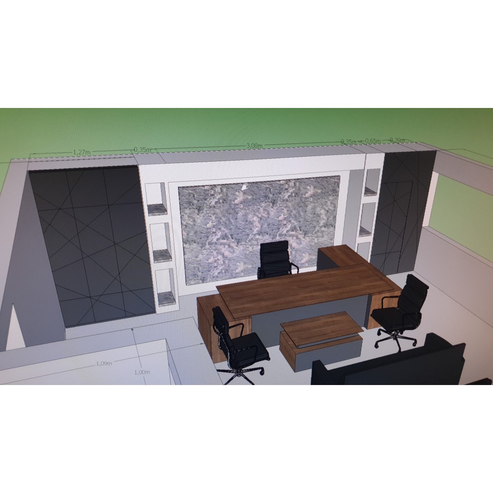 Mobilier De Bureau Britannique