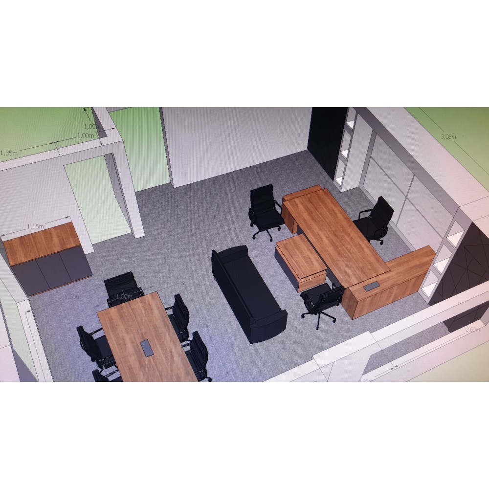 Mobilier De Bureau Britannique