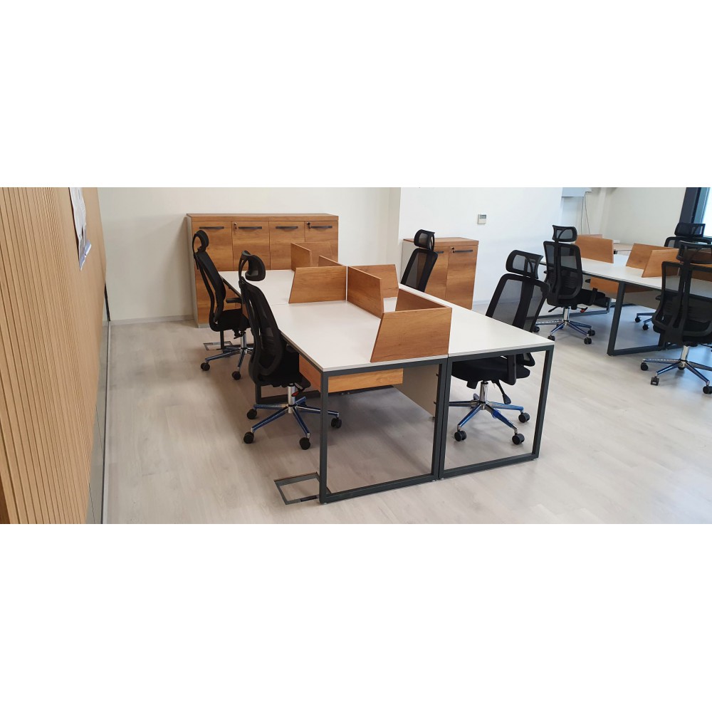 Bureau Multi Zealand Pour Quatre Personnes 276 X 138 Cm