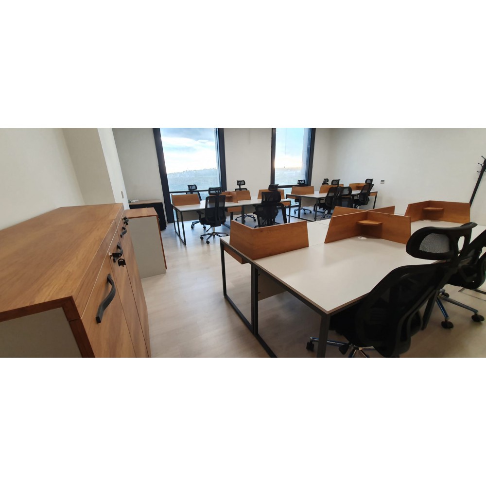 Bureau Multi Zealand Pour Quatre Personnes 276 X 138 Cm