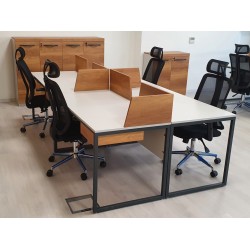 Bureau Multi Zealand Pour Quatre Personnes 276 X 138 Cm