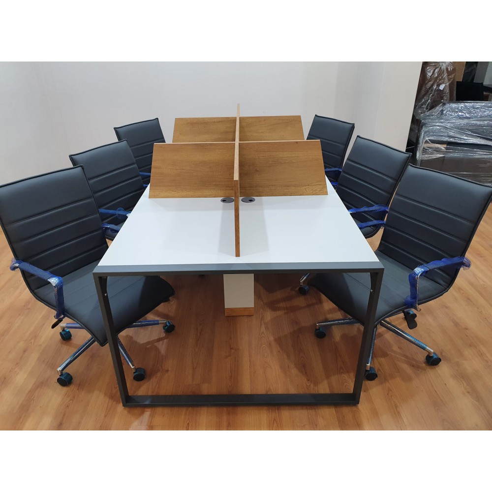 Apple Pour Six Personnes Multiples Bureau De Poste De Travail