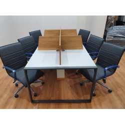 Apple Pour Six Personnes Multiples Bureau De Poste De Travail