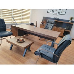 Équipe De Direction Bureau D'Istanbul Table De Première Classe - Pablo Anthracite