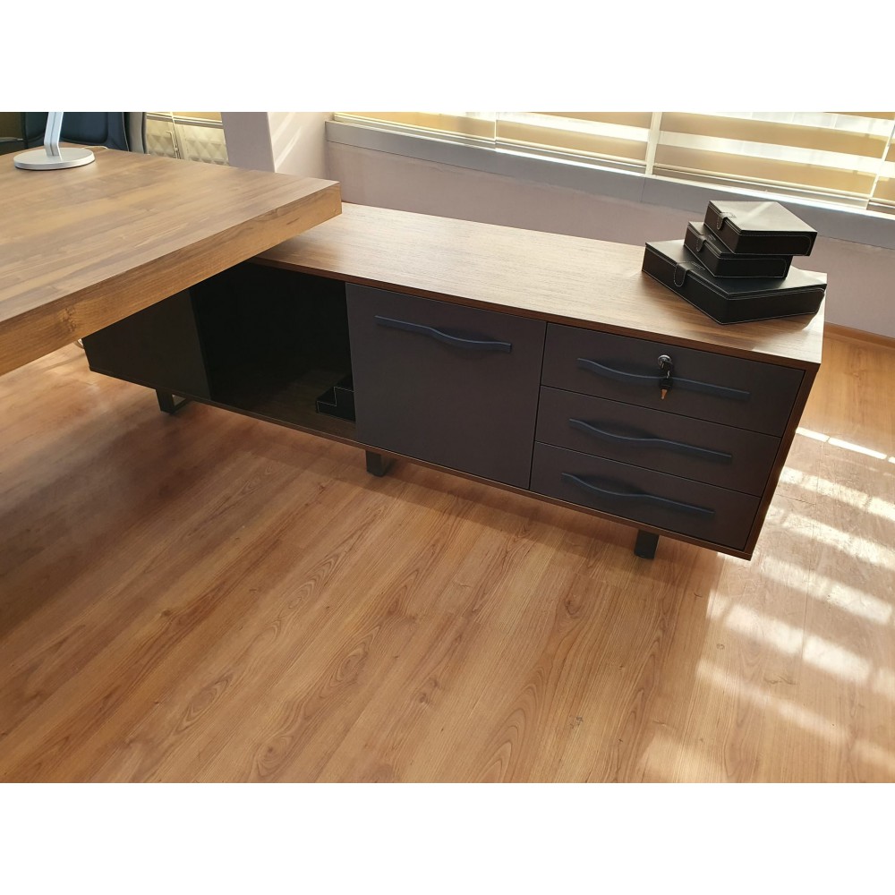 Équipe De Direction Bureau D'Istanbul Table De Première Classe - Pablo Anthracite