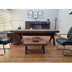 Équipe De Direction Bureau D'Istanbul Table De Première Classe - Pablo Anthracite