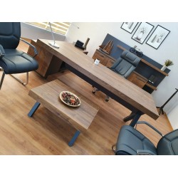 Équipe De Direction Bureau D'Istanbul Table De Première Classe - Pablo Anthracite