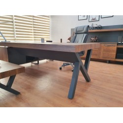 Équipe De Direction Bureau D'Istanbul Table De Première Classe - Pablo Anthracite
