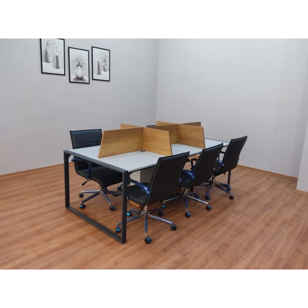 Apple Pour Six Personnes Multiples Bureau De Poste De Travail