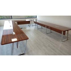 U Table De Réunion, Front Ajustable