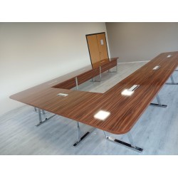 U Table De Réunion, Front Ajustable