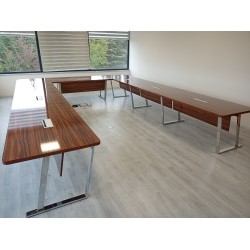 U Table De Réunion, Front Ajustable