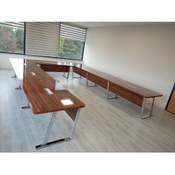 U Table De Réunion, Front Ajustable