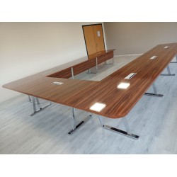 U Table De Réunion, Front Ajustable