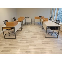 Bureau Multi Zealand Pour Quatre Personnes 276 X 138 Cm