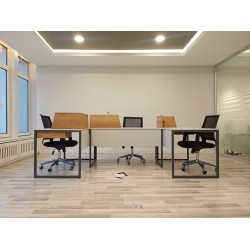 Bureau Multi Zealand Pour Quatre Personnes 276 X 138 Cm