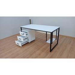 Bureau De Travail Avec White Keson