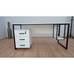 Bureau De Travail Avec White Keson