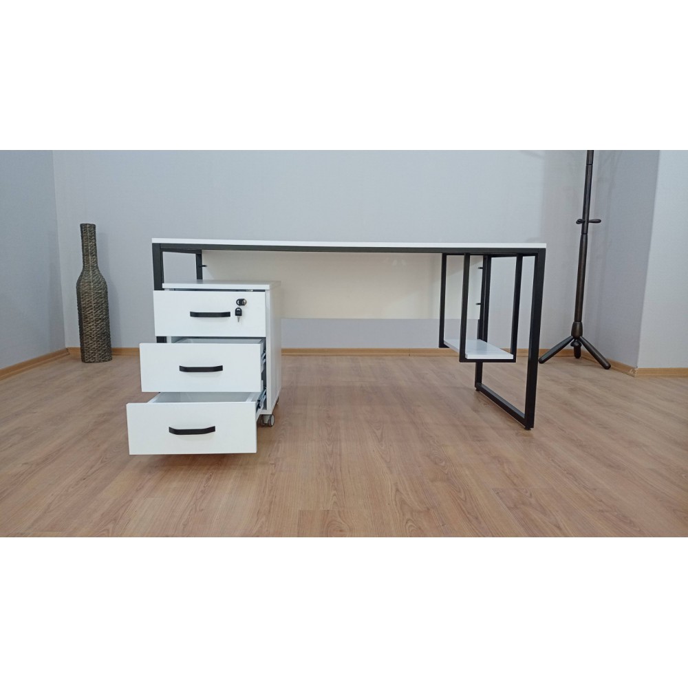 Bureau De Travail Avec White Keson