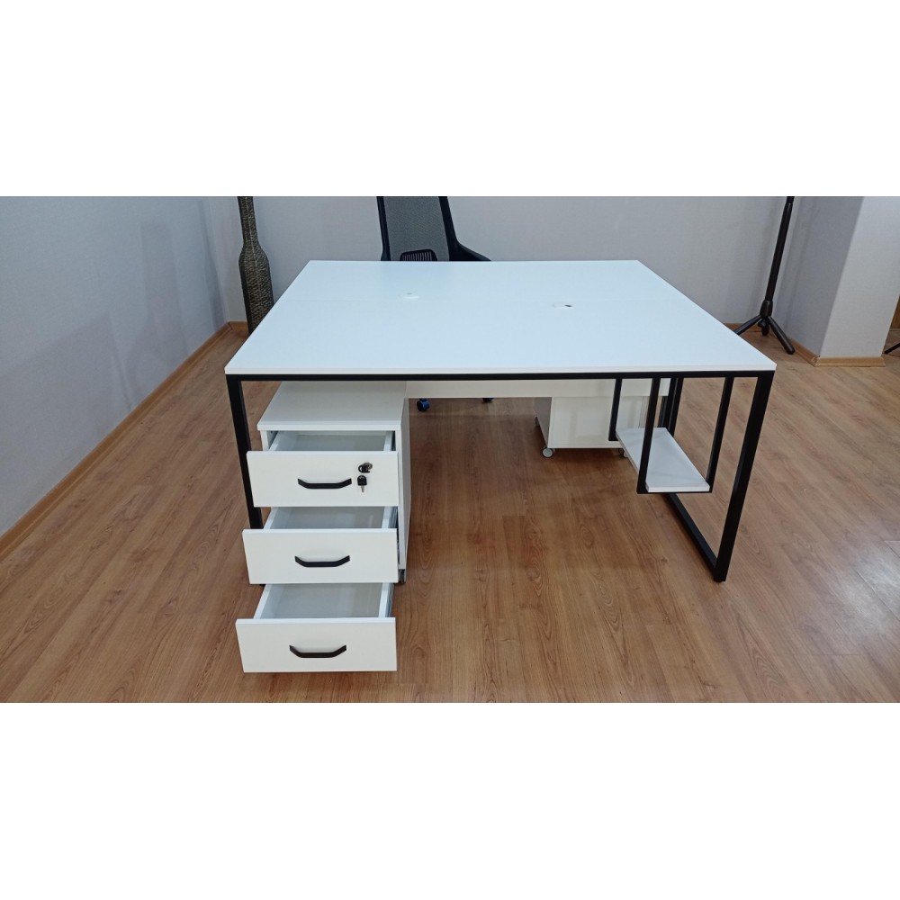 Bureau Binaire Keson Blanc