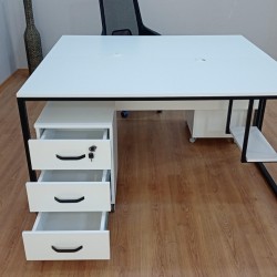 Bureau Binaire Keson Blanc