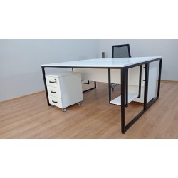 Bureau Binaire Keson Blanc