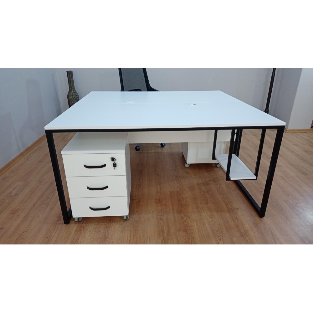Bureau Binaire Keson Blanc
