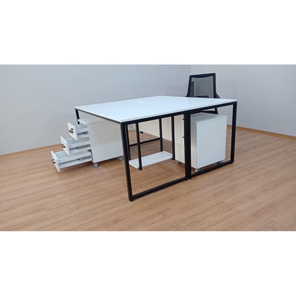 Bureau Binaire Keson Blanc