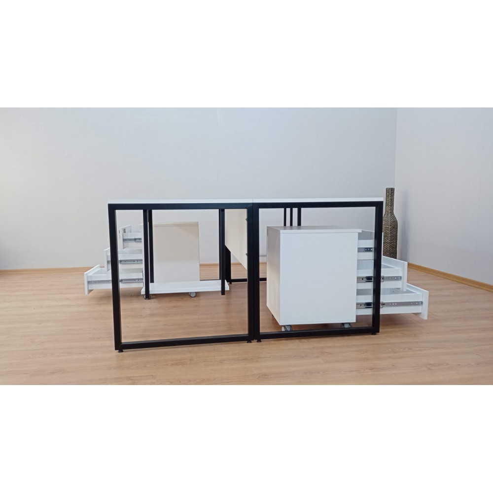 Bureau Binaire Keson Blanc
