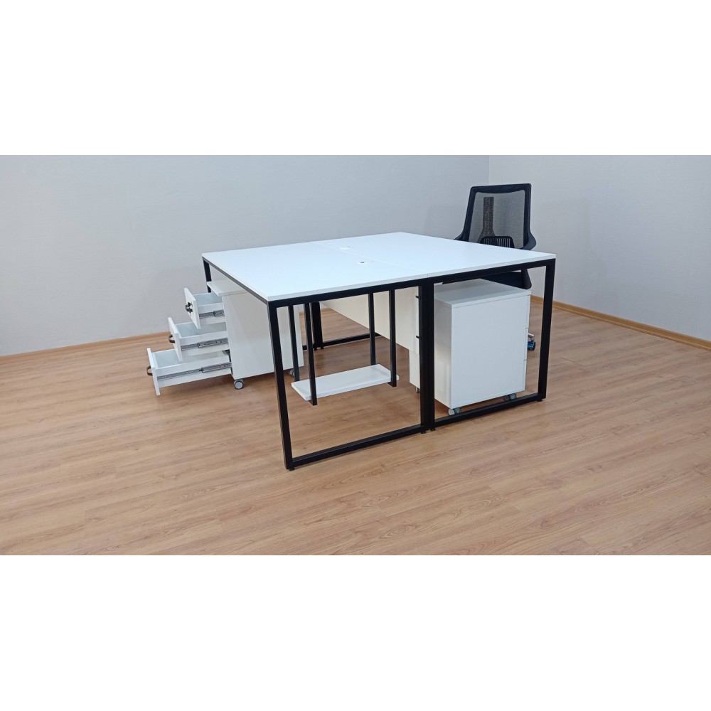 Bureau Binaire Keson Blanc