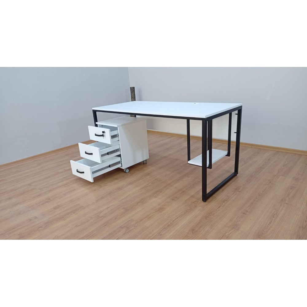 Bureau De Travail Avec White Keson