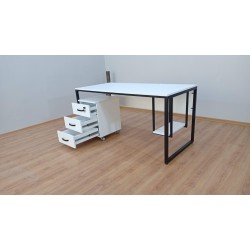 Bureau De Travail Avec White Keson