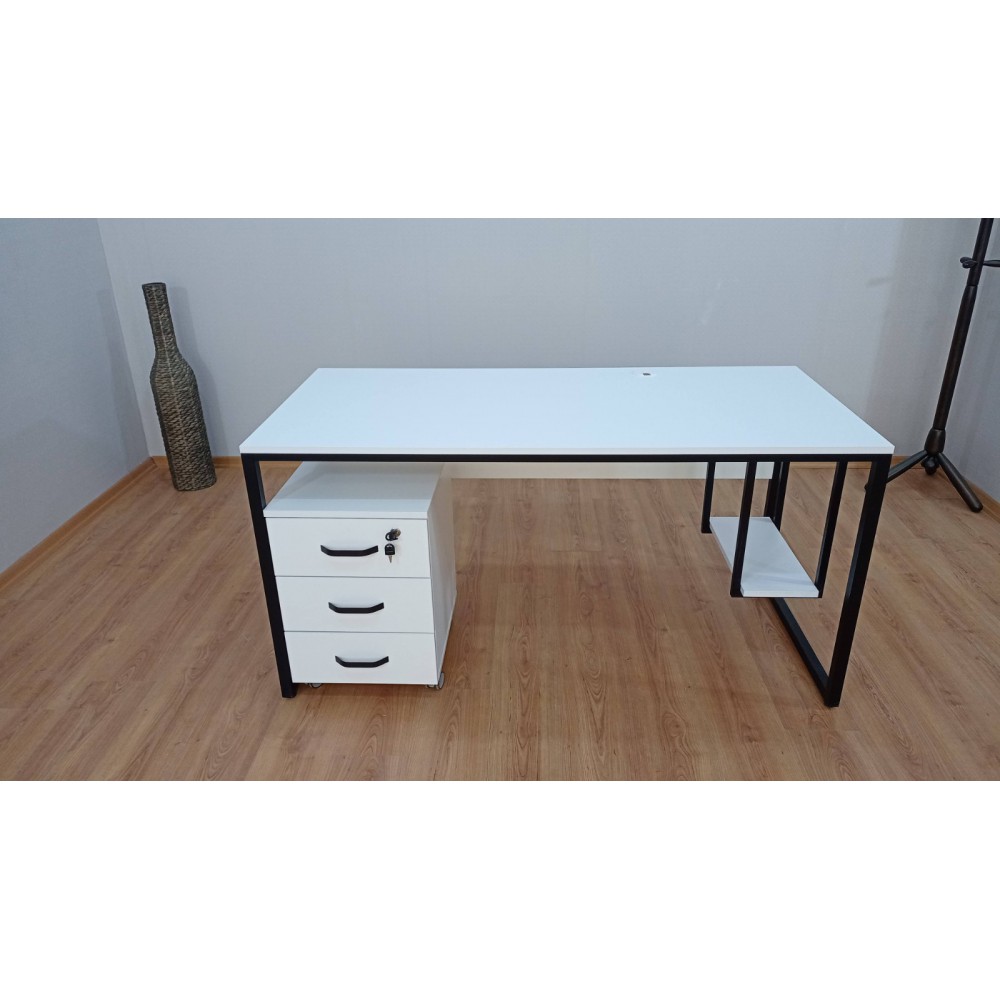Bureau De Travail Avec White Keson
