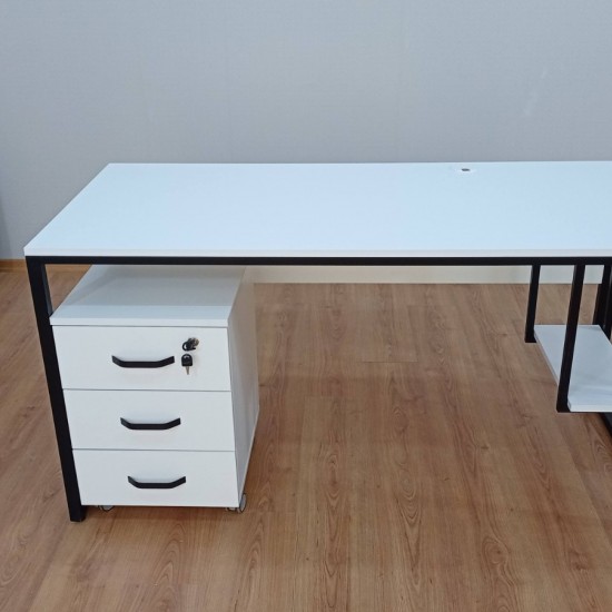 Bureau De Travail Avec White Keson