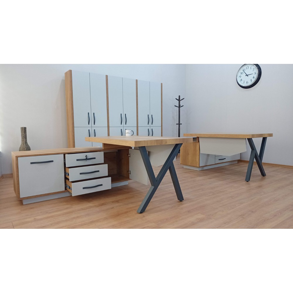 Sidney Tekli (Çoklu)Ofis Masasi