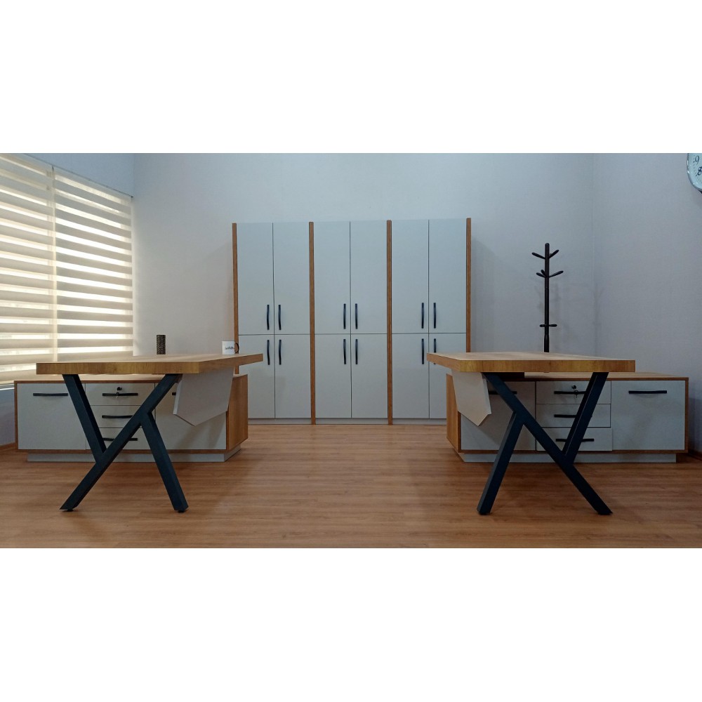 Sidney Tekli (Çoklu)Ofis Masasi