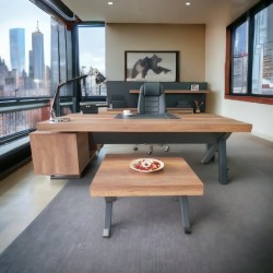 Équipe De Direction Bureau D'Istanbul Table De Première Classe - Noir Baroque