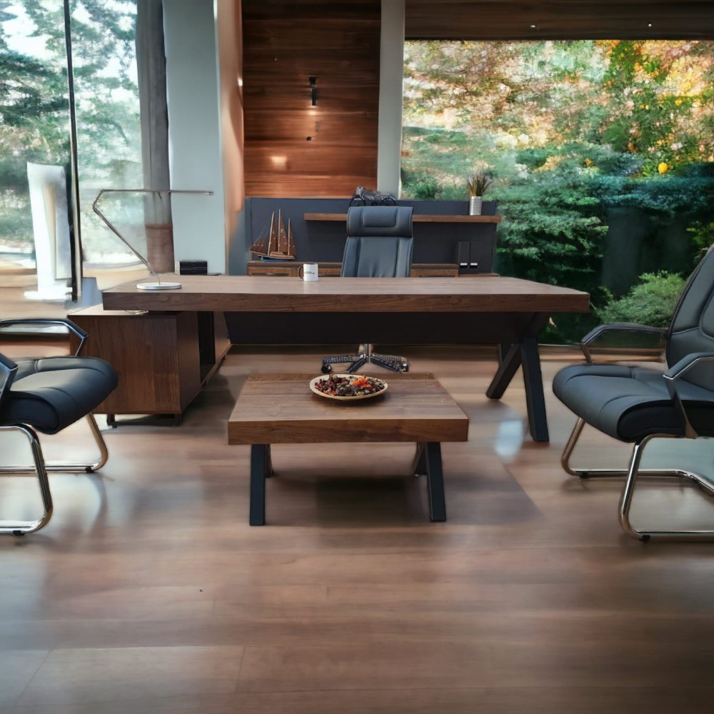 Équipe De Direction Bureau D'Istanbul Table De Première Classe - Pablo Anthracite