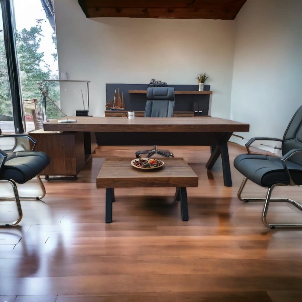 Équipe De Direction Bureau D'Istanbul Table De Première Classe - Pablo Anthracite