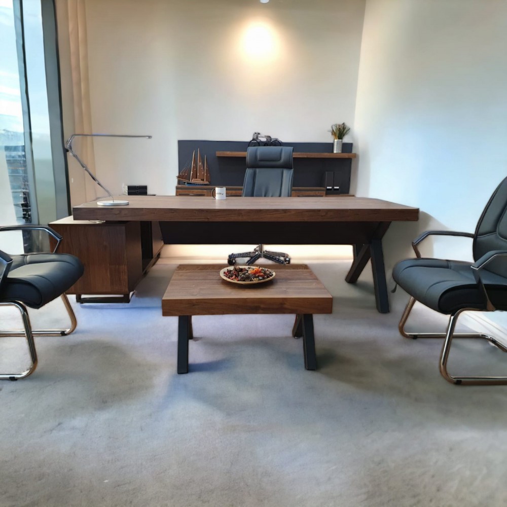 Équipe De Direction Bureau D'Istanbul Table De Première Classe - Pablo Anthracite