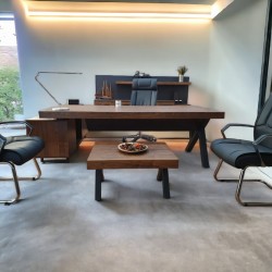 Équipe De Direction Bureau D'Istanbul Table De Première Classe - Pablo Anthracite