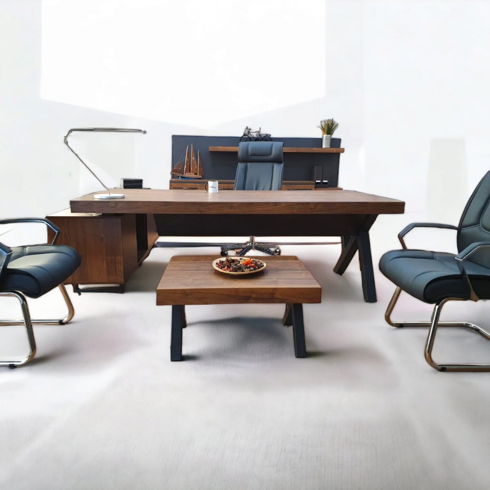 Équipe De Direction Bureau D'Istanbul Table De Première Classe - Pablo Anthracite