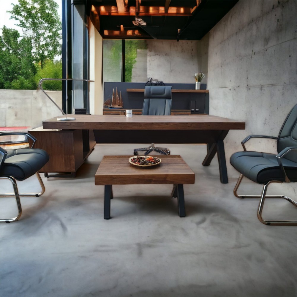 Équipe De Direction Bureau D'Istanbul Table De Première Classe - Pablo Anthracite